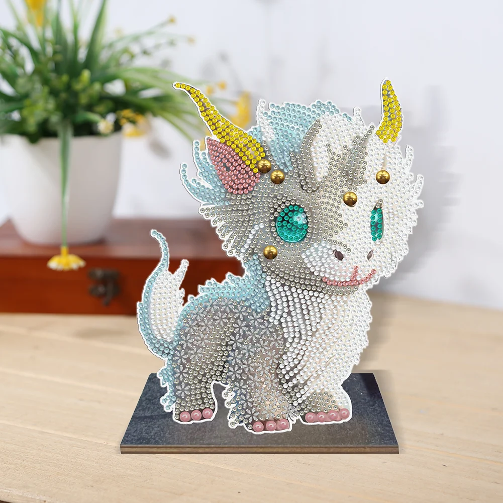 Dragon DIY Diamonds Painting Ornaments Kids Gift Diamond Mosaic Ornament(Single-sided)