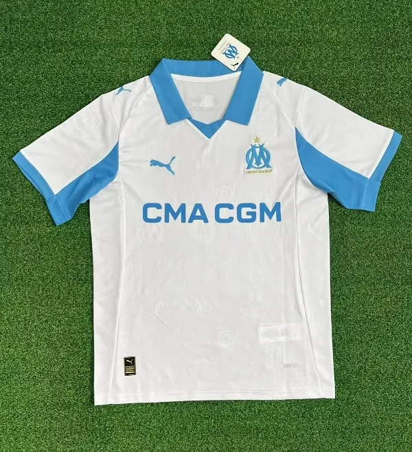Marseille 2025-26 Home Jersey - Fan Edition