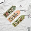 3Pcs Diamond Painting Cross Bouquet Bookmark for Book Lovers