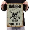 Danger High Voltage - Metal Tin Signs(8*12Inch/12*16Inch)