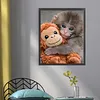 Punch Monkey-11CT Stamped Cross Stitch 40*50cm tapestrymarket