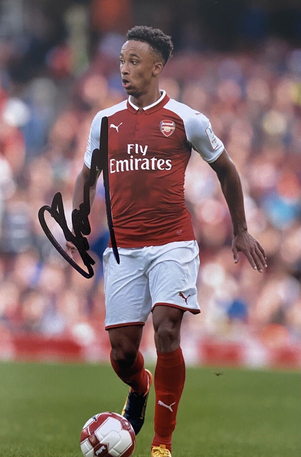 Cohen Bramall Genuine Hand Signed Arsenal 6X4 Photo Poster painting