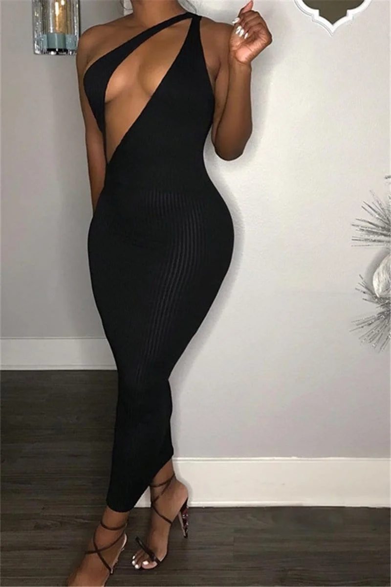 Sexy Fashion Sleeveless Slim-Fit Dress