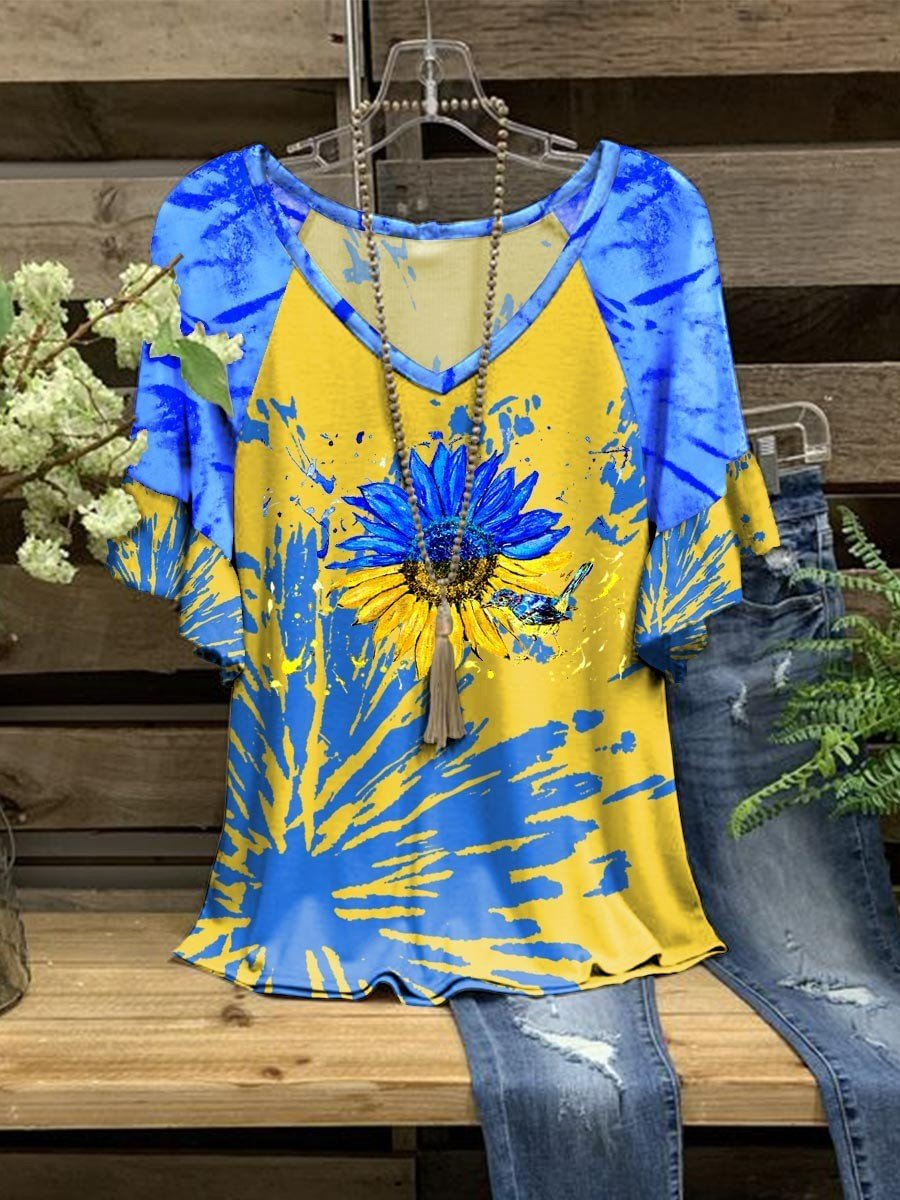 Women's UKR Sunflower Casual Top