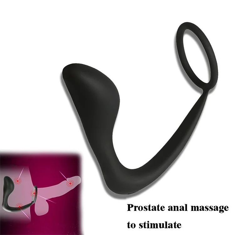 Enhances Orgasm Performance Erection Ring And Plug Combo