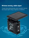 Solar Motorcycle TPMS LCD Display TPMS Tire Pressure Alarm Monitor Wireless TPMS