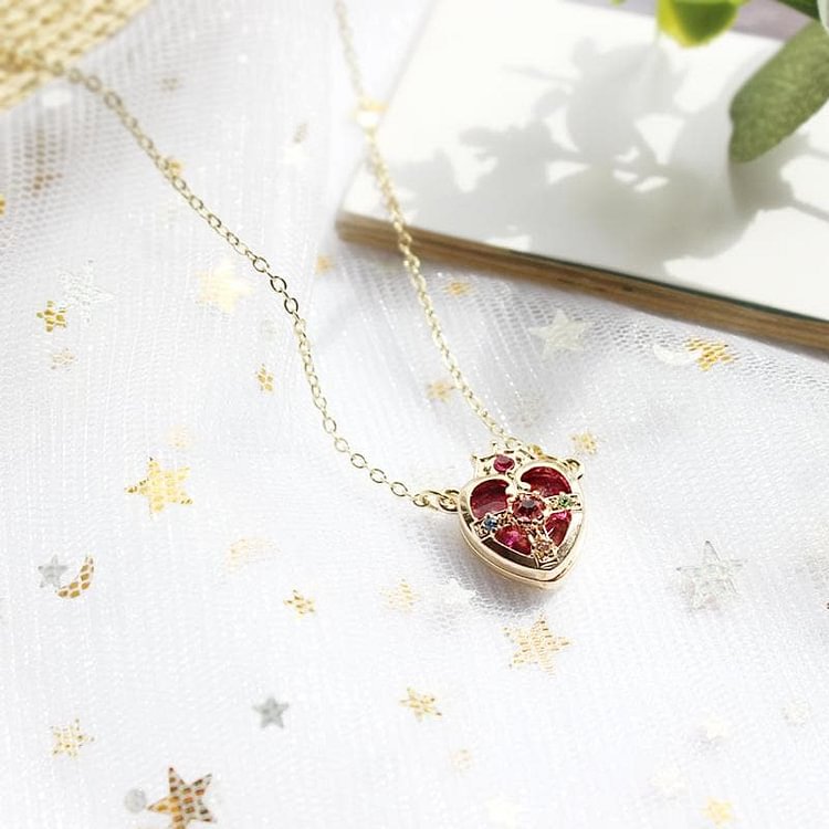 Sailor Moon Heart Crown Necklace SP1812622