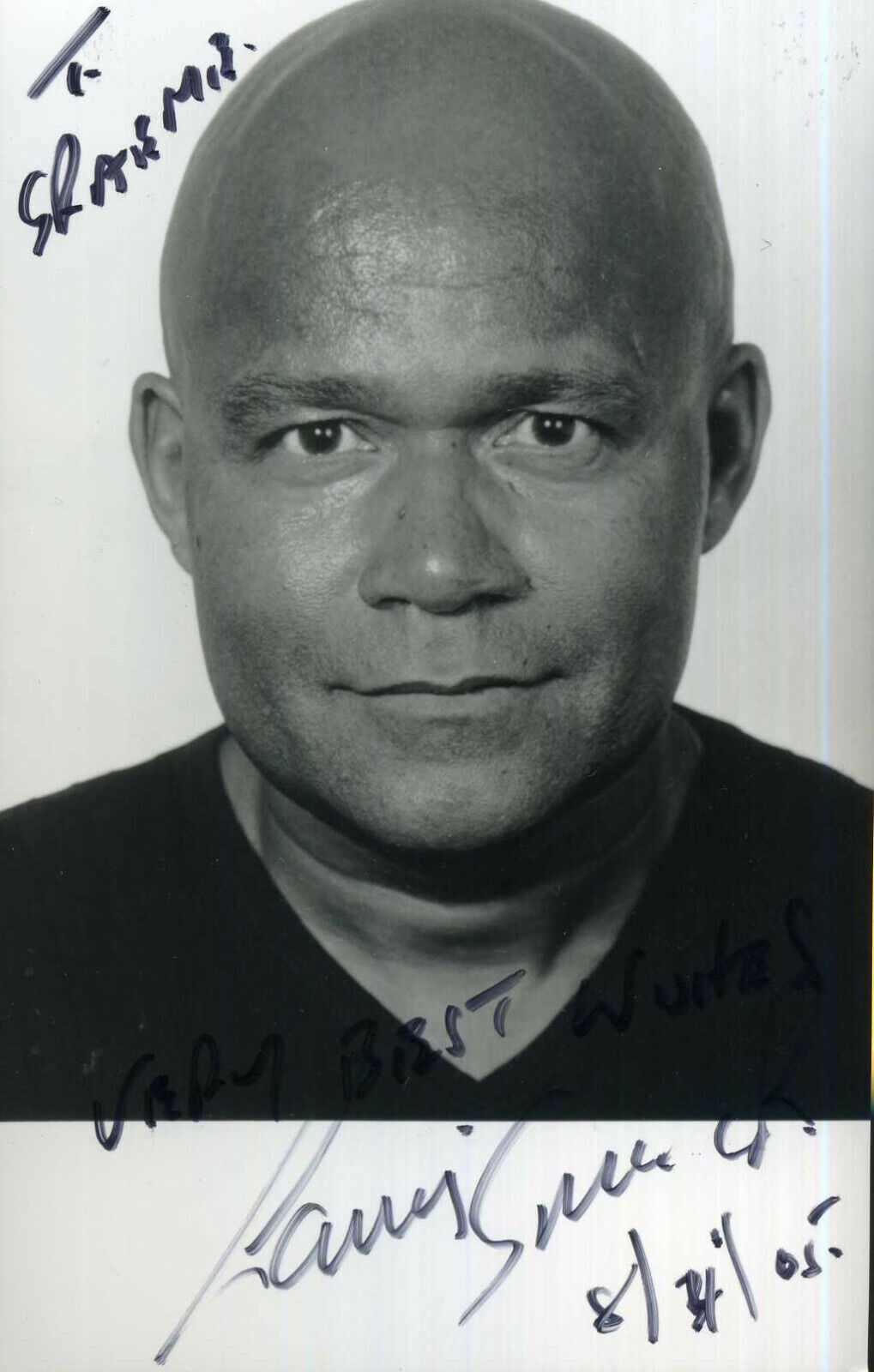 LOUIS EMERICK Signed Photo Poster paintinggraph - TV Star Actor BROOKSIDE - preprint