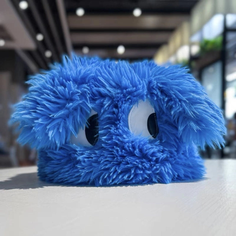 Women’s Sweet Minimalist Color Block Eaveless Wool Cap