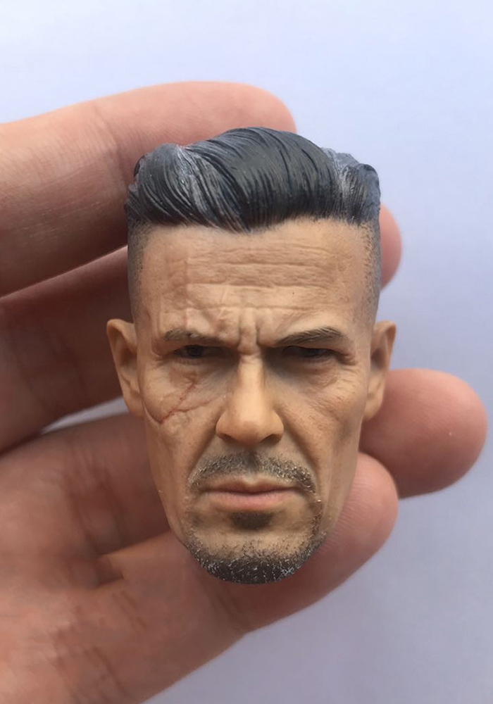 1/6 Deadpool 2 Cable Head Sculpt Carving Fit 2" Male Action Figure Body Toys In Stock-aliexpress