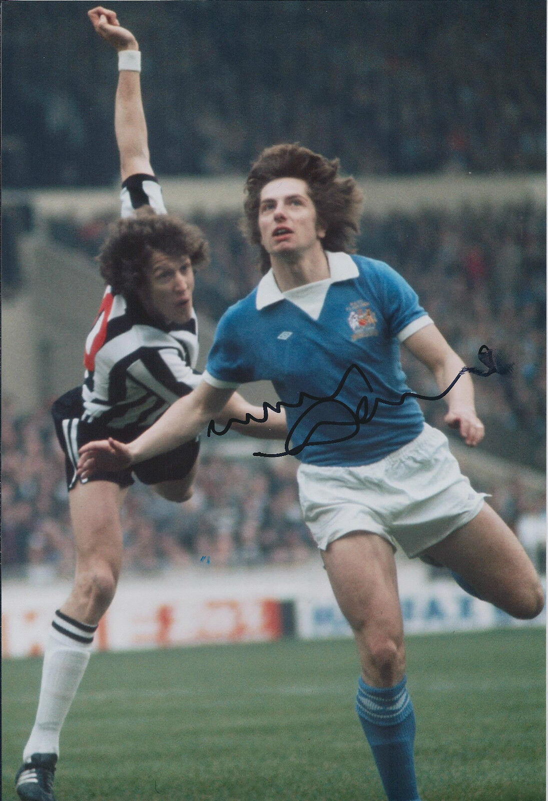 Willie DONACHIE Signed Autograph 12x8 Photo Poster painting AFTAL COA Man City Genuine Scotland