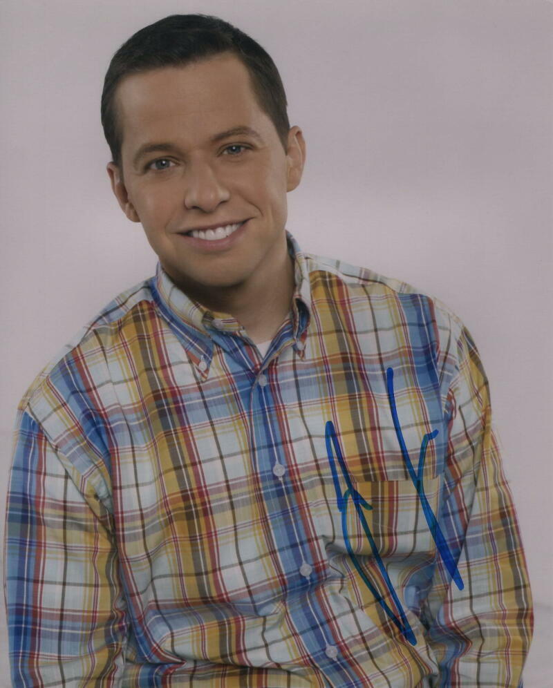 JON CRYER SIGNED AUTOGRAPH 8x10 Photo Poster painting - ALAN HARPER TWO AND A HALF MEN, RARE