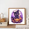 Diamond Painting-DIY Full Round Drill Cat(40x40cm)