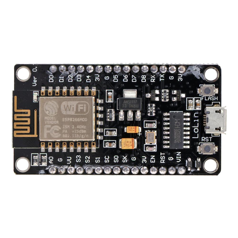 

NodeMcu Lua Wireless WIFI Module Connector ESP8266 Development Board, 501 Original