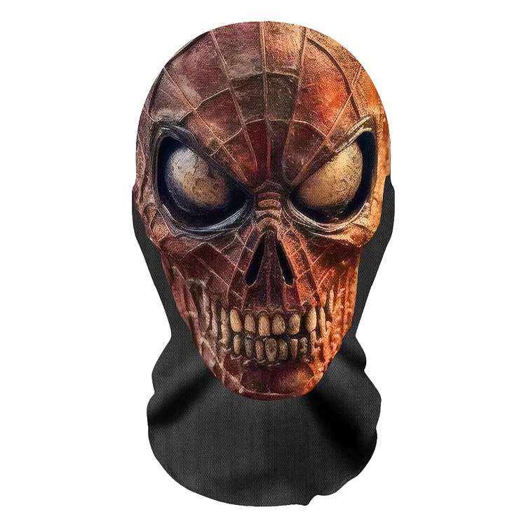 3D Spoof Face Simulation Headgear-Zombie Spider Man
