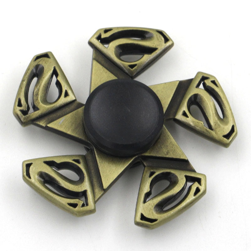 Creative Zinc Alloy Bronze Hand Spinner Finger Rotating Decompression Toy