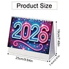 2026 Girls DIY Diamond Painting Paper Desk Calendar for Home Living Room