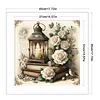 Candle Lights-11CT Stamped Cross Stitch 45*45cm/17.72*17.72in tapestrymarket
