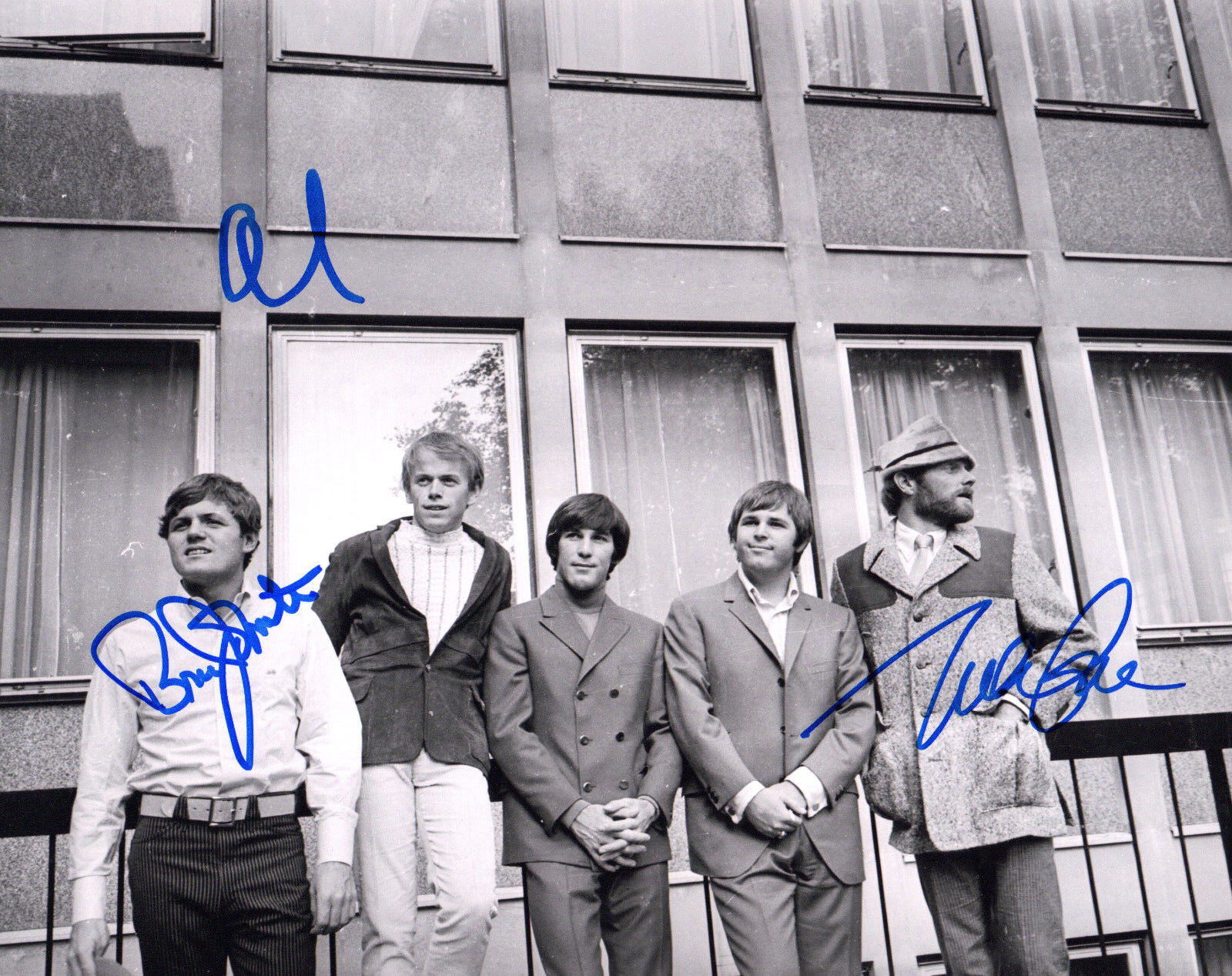 GFA Love, Bruce & Jardine * THE BEACH BOYS * Signed 8x10 Photo Poster painting PROOF B4 COA