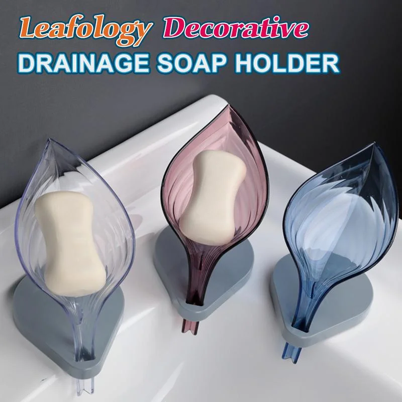 (Hot sell-42% OFF) Leafology Decorative Drainage Soap Holder
