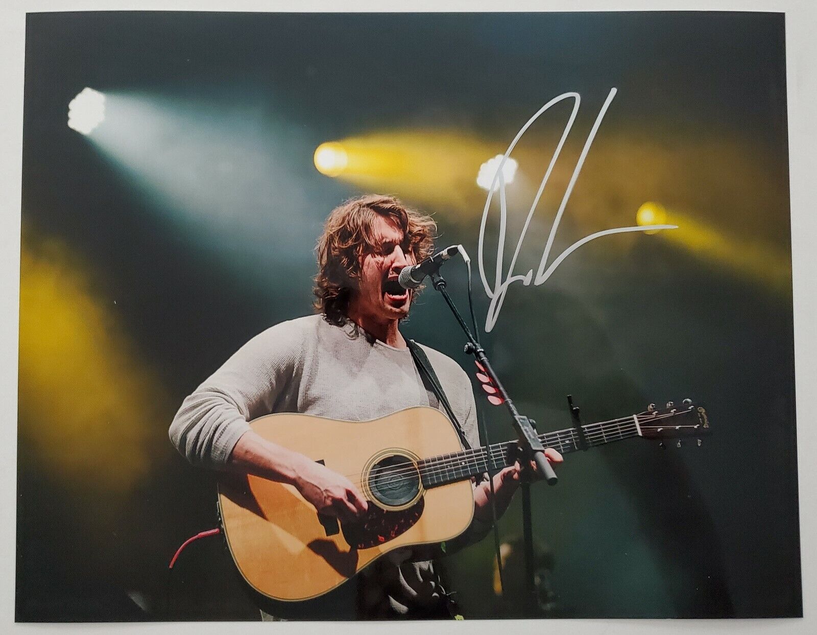 Dean Lewis Signed 11x14 Metallic Photo Poster painting Singer Songwriter Be Alright Waves RAD