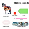 Diamond Painting Acrylic Horse Diamond Painting Art Tabletop Decorations