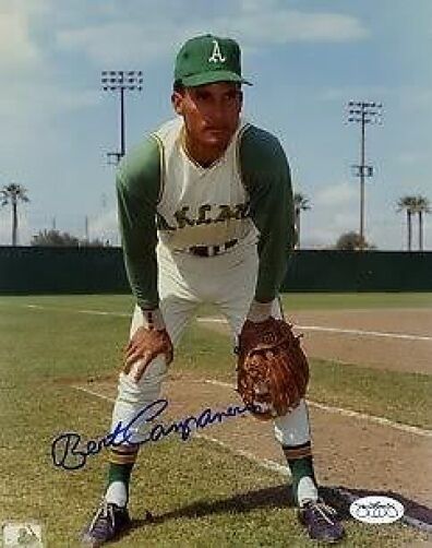 Bert Campaneris Signed Jsa Cert Sticker 8x10 Photo Poster painting Autograph Authentic