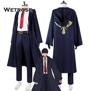[Wetrose] Mashle: Magic and Muscles Mash Burnedead Magic Cloak Uniform Anime Cosplay Costume Set