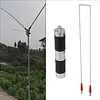 Portable Dipole Broadband Antenna DP200 7-54MHz 200W Portable HF Radio Antenna Positive V-Shaped for Field/Emergency/Training/Outdoor