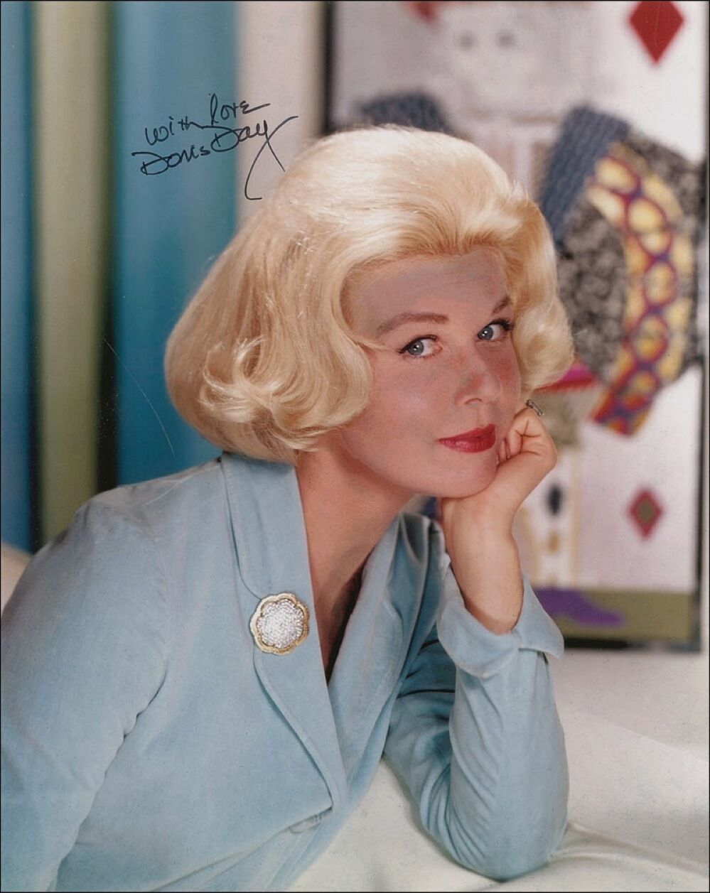 DORIS DAY Signed Photo Poster paintinggraph - Film & TV Actress & Singer - Preprint