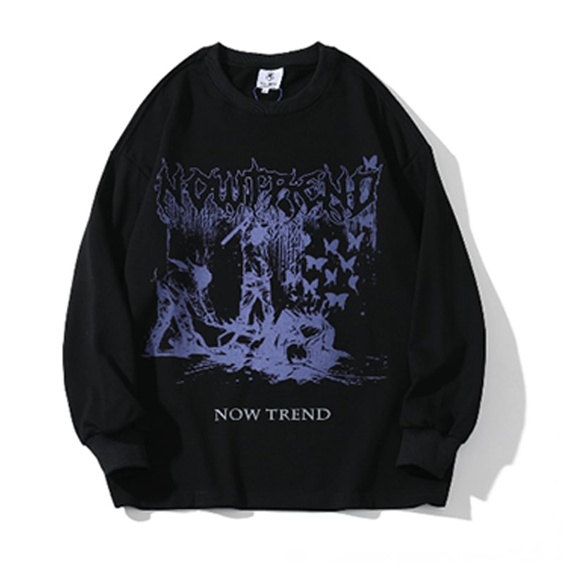 Project - S Funeral Printed Sweater