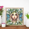 Diamond Painting-DIY Crystal Rhinestone Girl