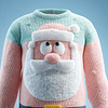 Festive Santa Sweater In Soft Knit by Inlyline