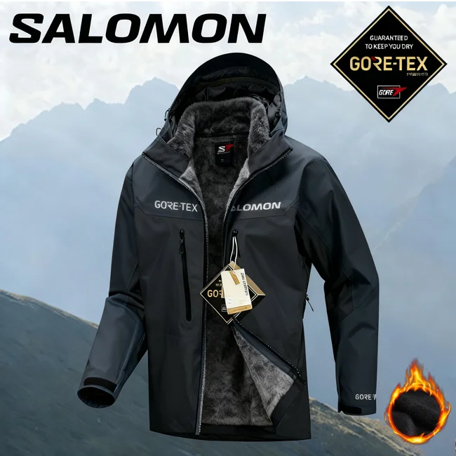 Salomon Gore-Tex 2025 &ndash; Nowość! Kurtka wodoodporna i wiatroszczelna &ndash; Wielka wyprzedaż!