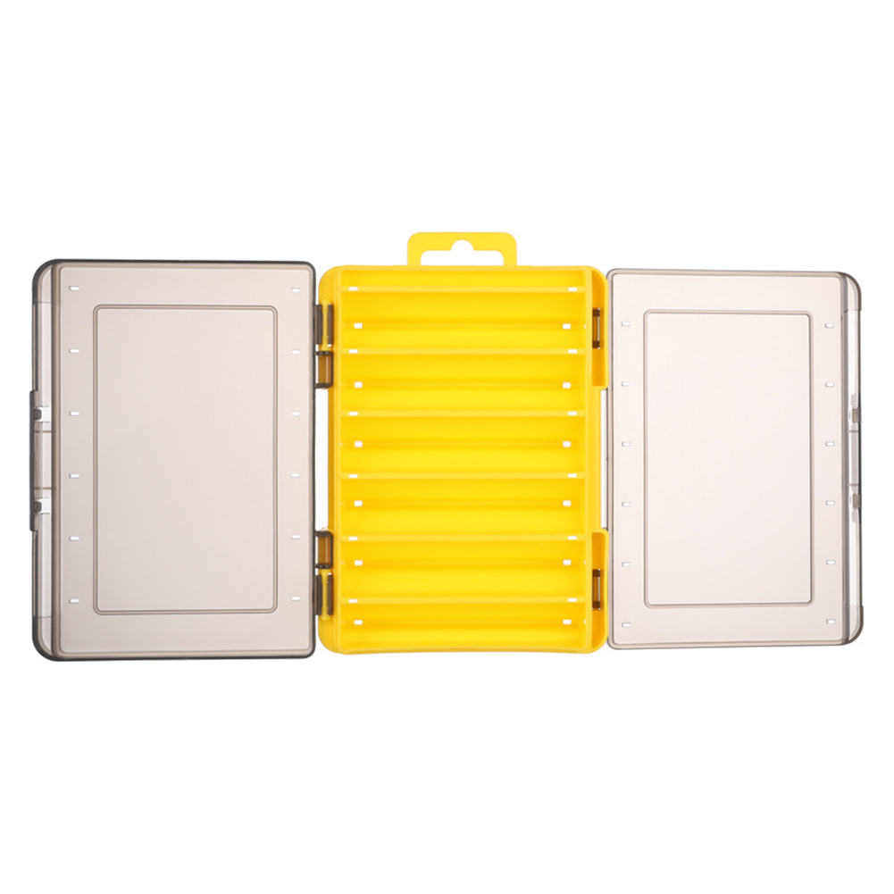 

Double Layer Fishing Tackle Box Bait Lure Hook Plastic Storage Case Holder, 501 Original