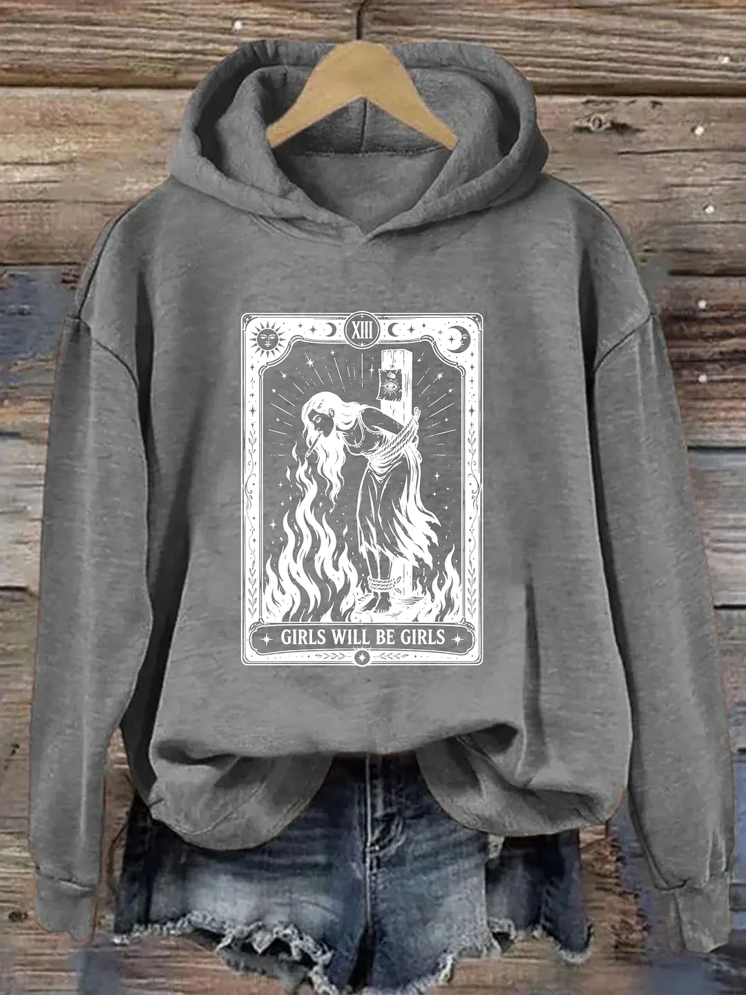 Girls Will Be Girls Burn Witches Hoodie