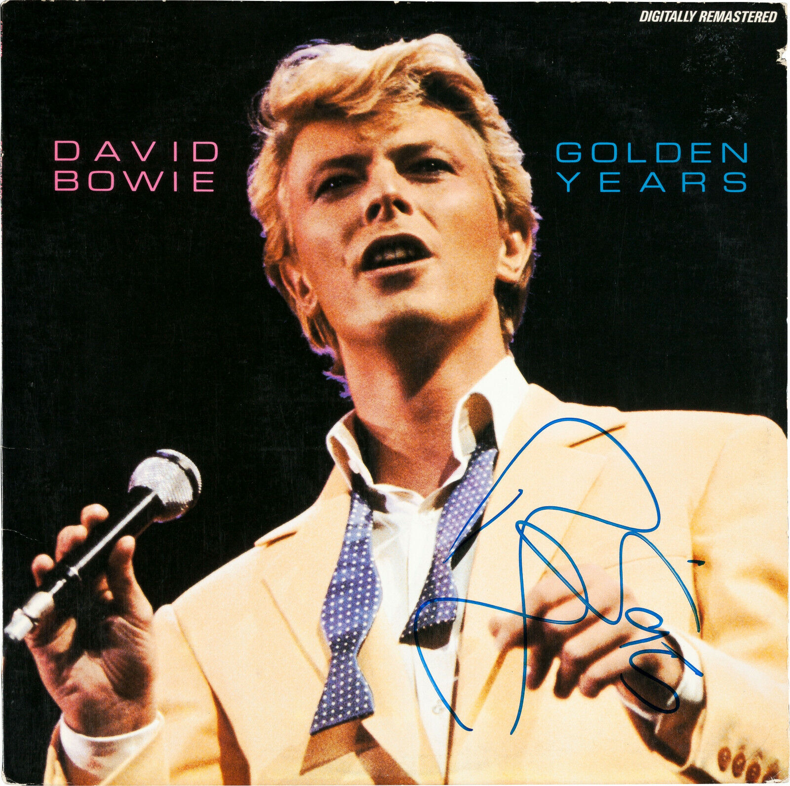 DAVID BOWIE Signed 'GOLDEN YEARS' Photo Poster paintinggraph - Pop & Rock Singer - Preprint