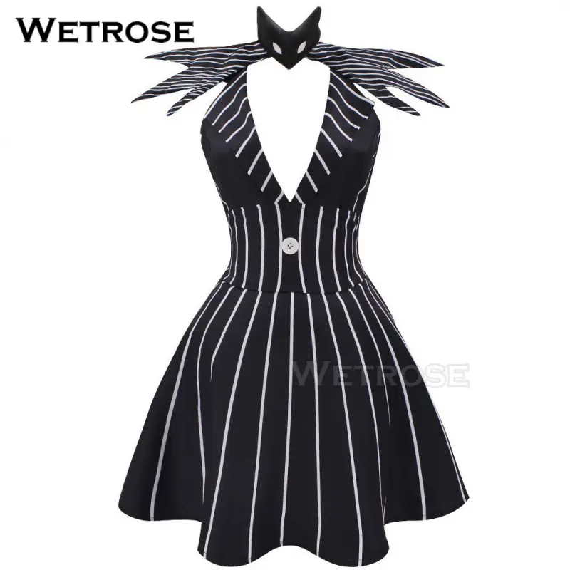 [Wetrose] Pre-Order Black Dress Cosplay Costume Halloween