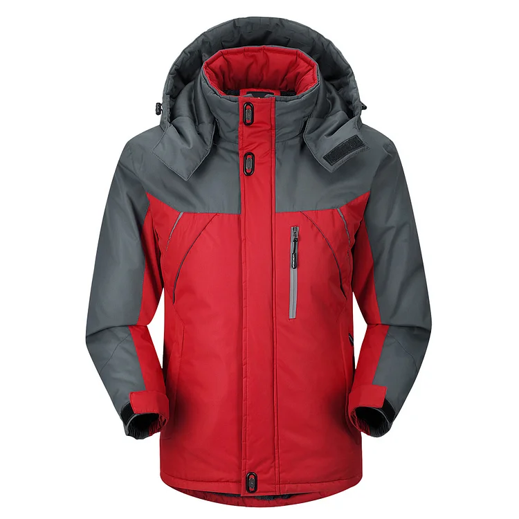 Men's Jacket Fleece Thickened Loose Outdoor Padded Jacket
