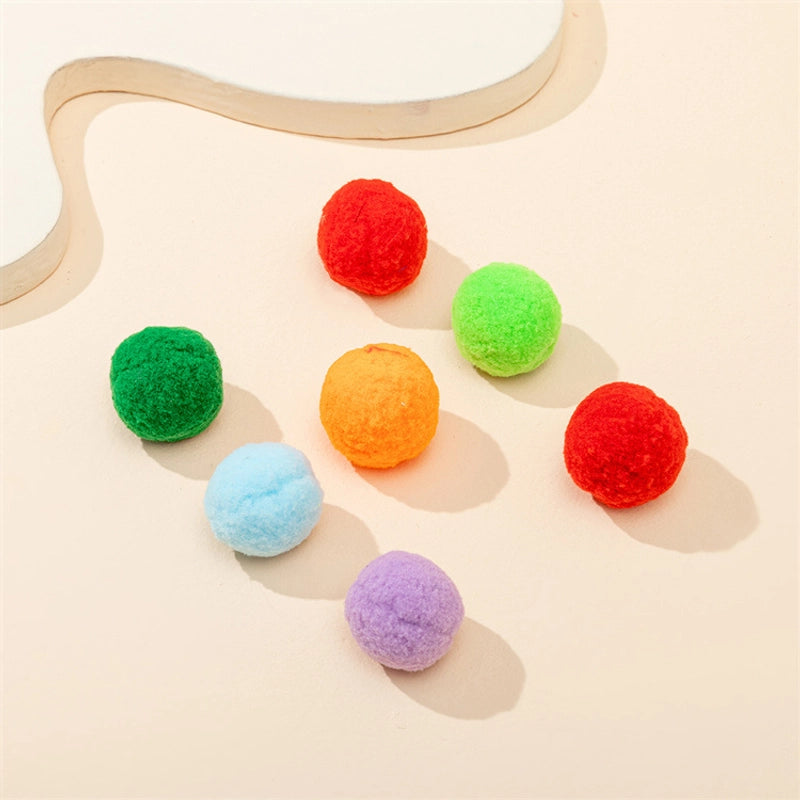 Optional Plush Ball Cat Self-hi Toy Mute Ball Molars Are Not Easy To Eat Funny Cat Ball Factory Outlet