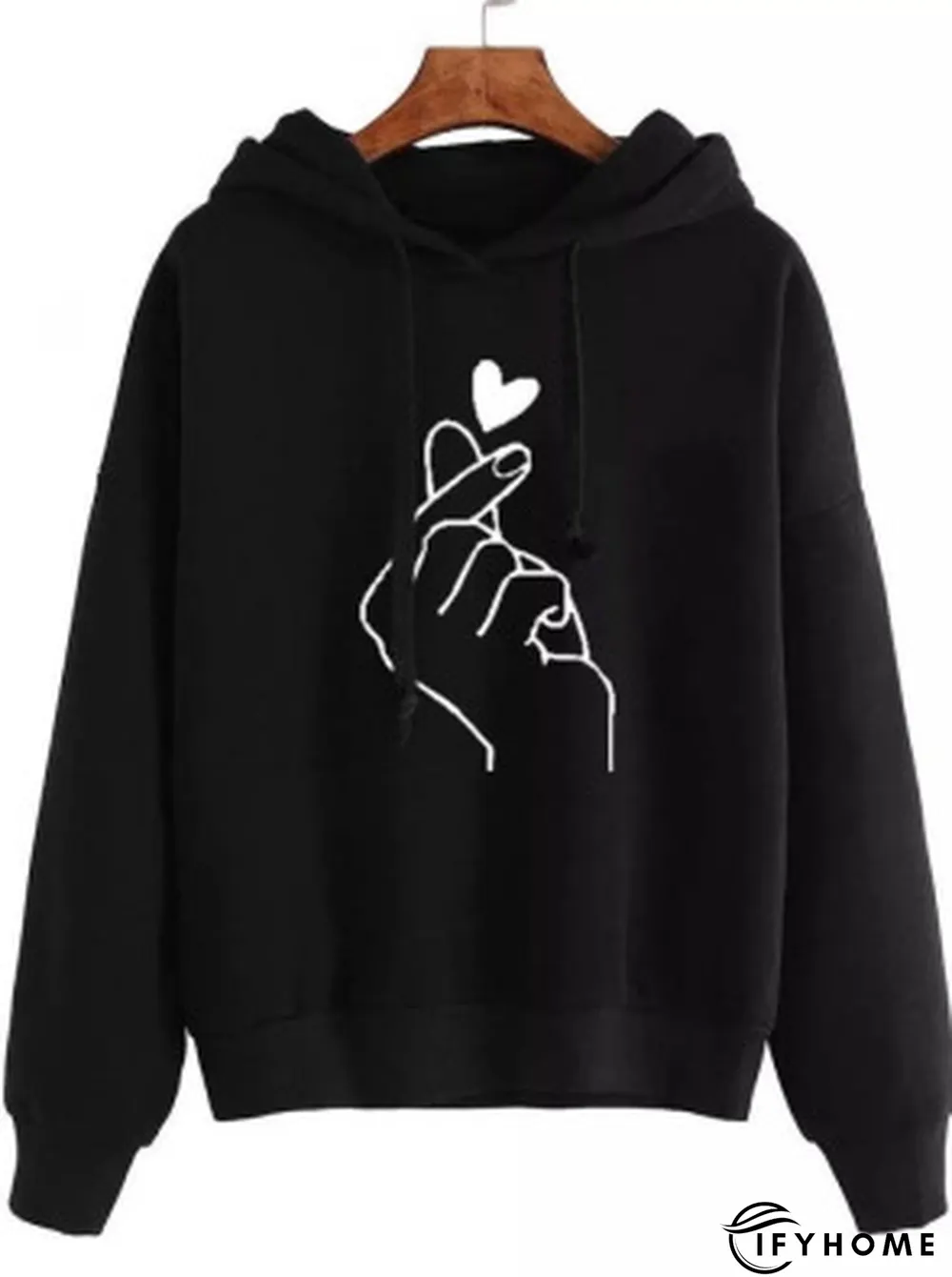 Polyester Cotton Casual Abstract Hoodies & Sweatshirt | IFYHOME