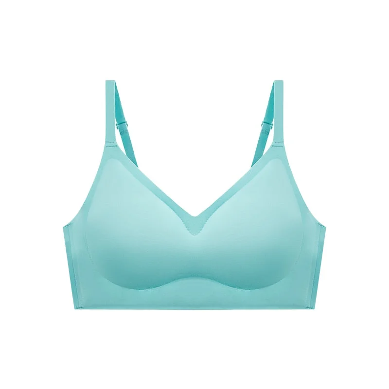 1 Pcs Female Bras Seamless Bra Sports Yoga Seamless Lingerie Wire Free Soft Sleep Wear Everyday Underwear For Woman New BANNIROU