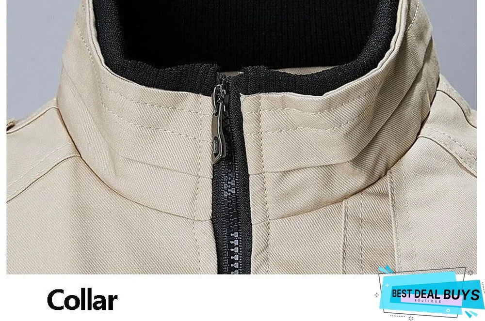 Casual Jacket Men Spring Autumn Army Military Jackets Mens Coats Windbreaker Outerwear