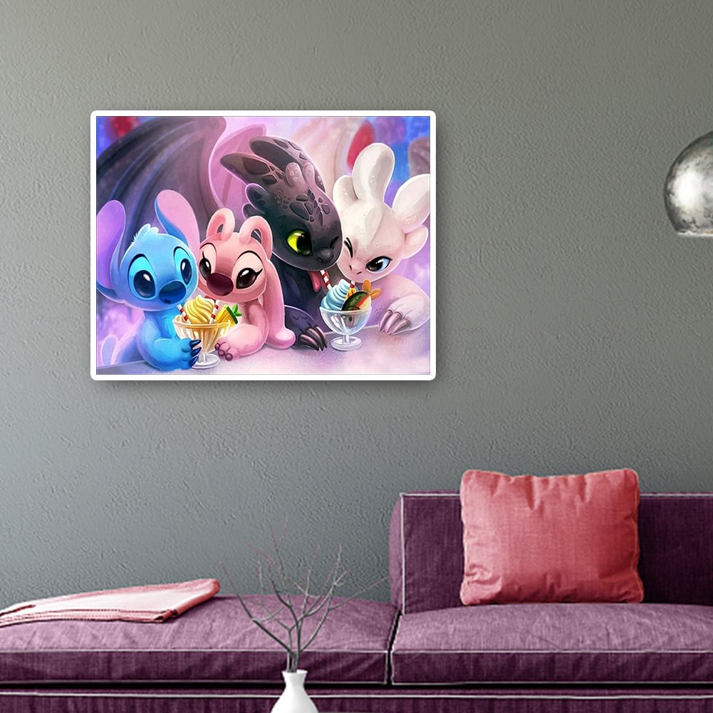 Stitch - Full Round Diamond Painting(40x50cm)