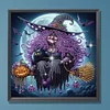 Halloween Witch - Crystal Rhinestone Diamond Painting