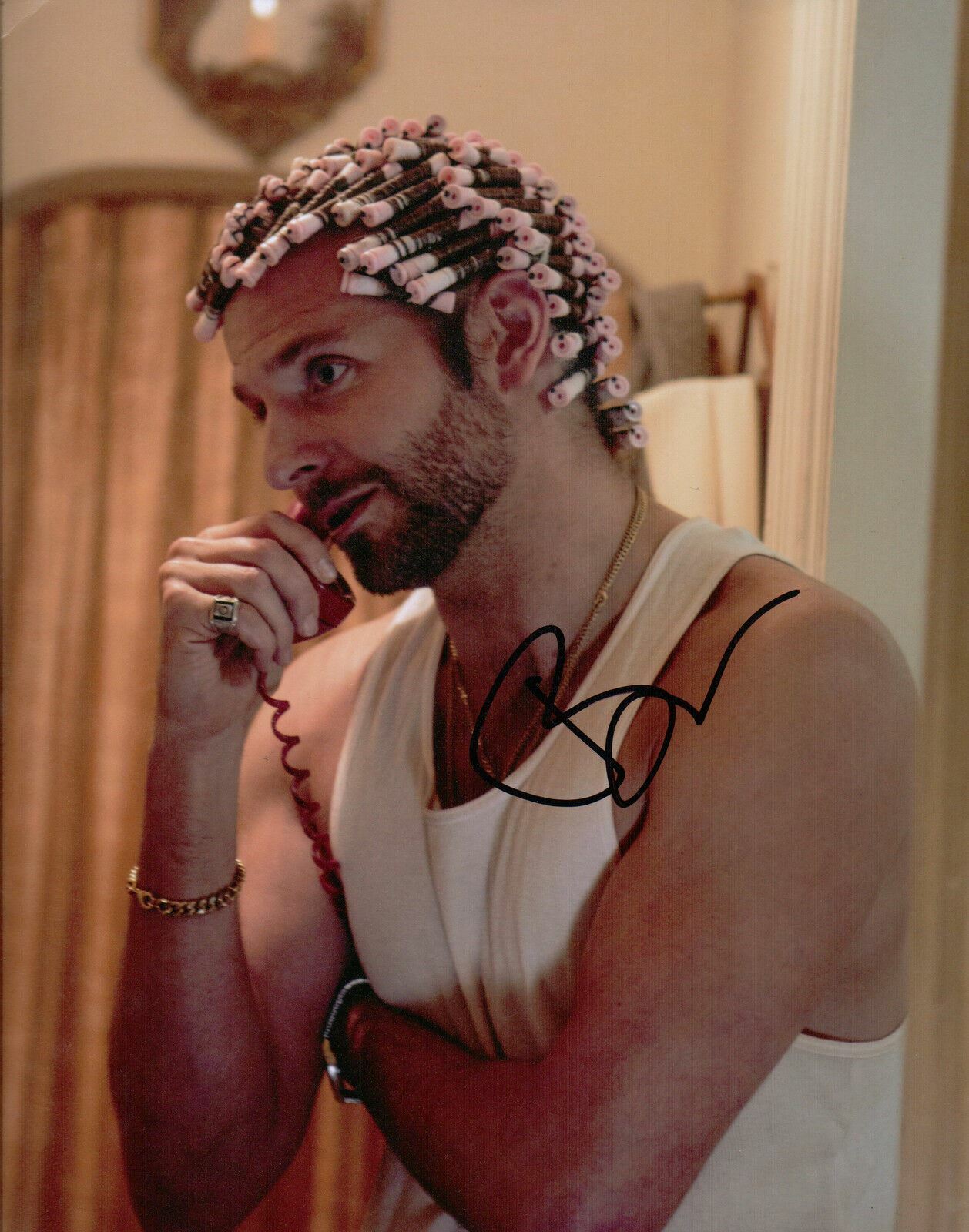 Bradley Cooper Genuine Hand Signed 10x8 Photo Poster painting American Hustle (5216)