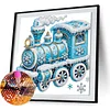 Snow Train - Diamond Painting - Full Round Drill (Canvas|30*30cm)
