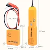 Diagnose Tone Line Finder Tracer Network Telephone Cable Tester Tracker