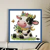 Cute Cow-14CT Stamped Cross Stitch 19*20cm/7.48*7.87in