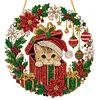 Crystal Dot Art Light Catcher Kit Kitten Christmas 9.45x9.45in